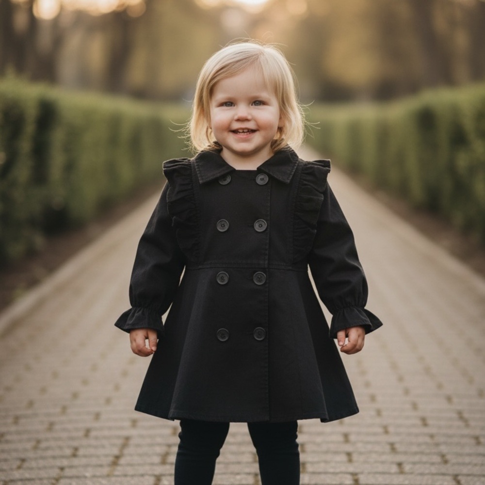 cutest jacket I ever seen! Size 2 black‎
